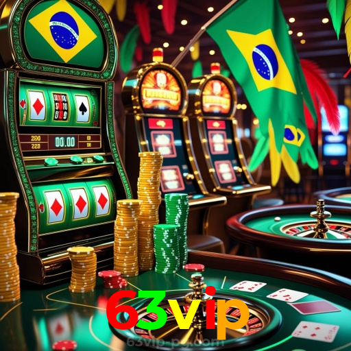 63vip: Jogos de Mesa ao Vivo - Imersão Total, Slots - Grandes Prêmios, Roleta - Altas Chances